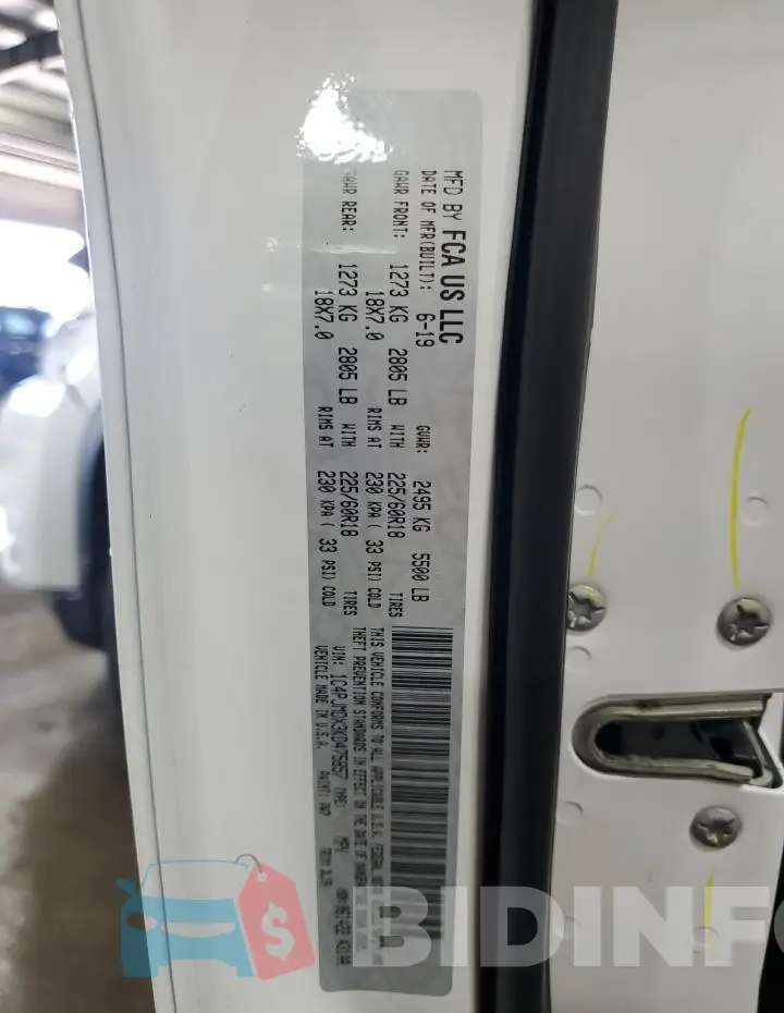 1C4PJMDX3KD475857 Photo# 14