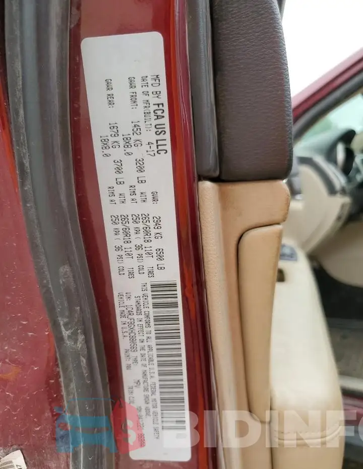 1C4RJFBGXHC880569 Photo# 13