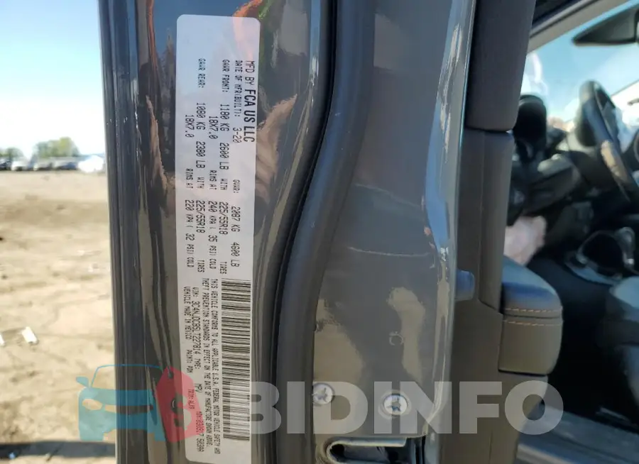3C4NJDCB5LT227814 Photo# 13