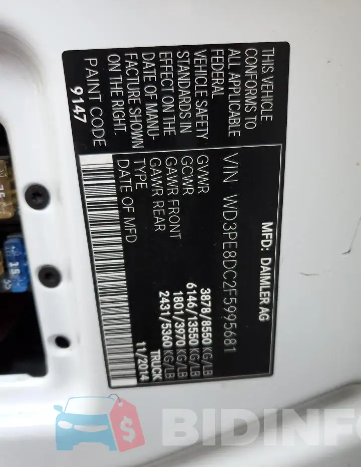WD3PE8DC2F5995681 Photo# 13