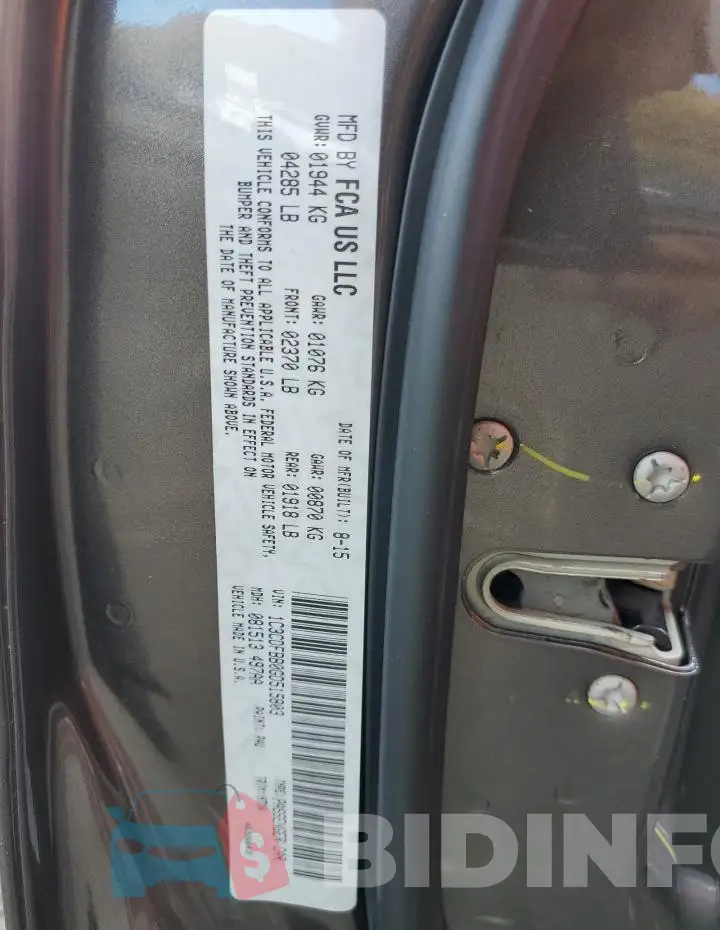 1C3CDFBB0GD515803 Photo# 12