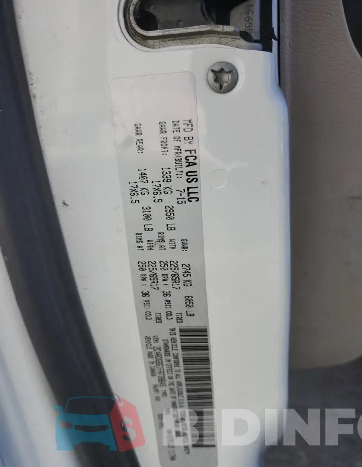 2C4RDGBG1FR738645 Photo# 13