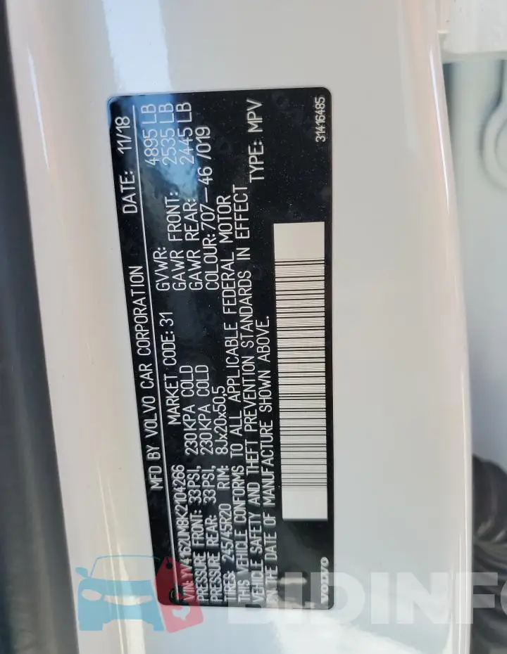 YV4162UM8K2104266 Photo# 13