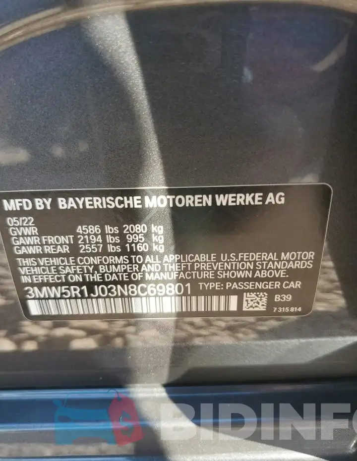 3MW5R1J03N8C69801 Photo# 12