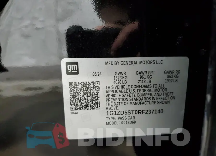 1G1ZD5ST0RF237140 Photo# 12