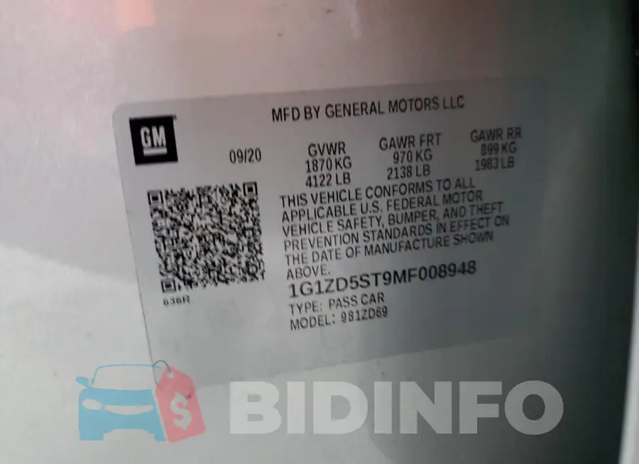 1G1ZD5ST9MF008948 Photo# 12