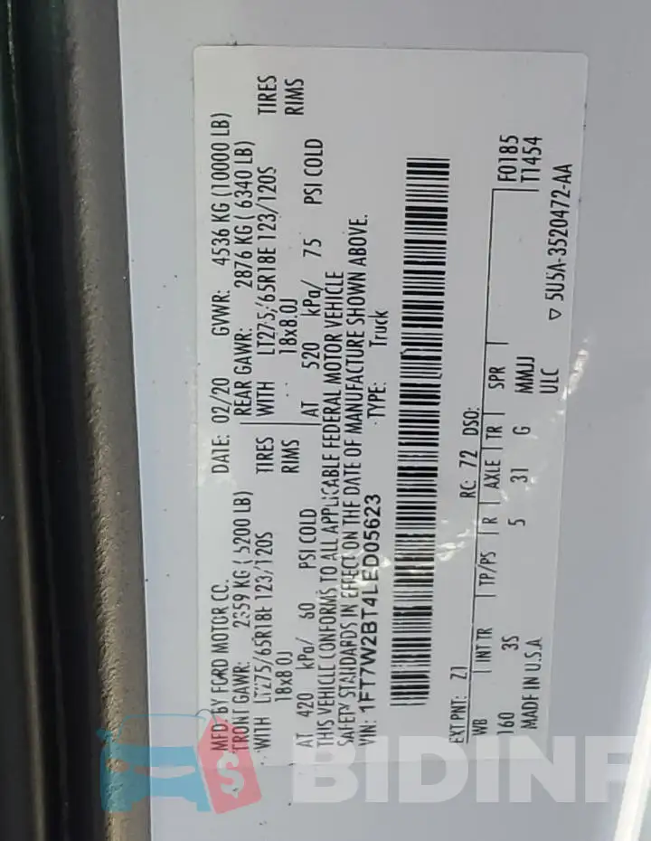 1FT7W2BT4LED05623 Photo# 12