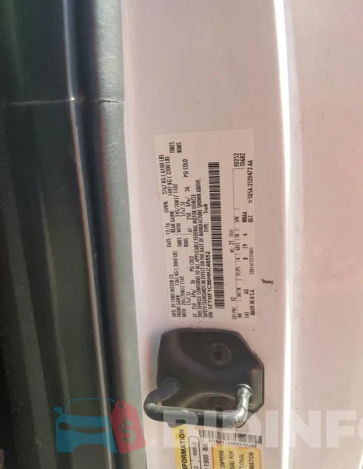 1FTMF1C86HKC48552 Photo# 12
