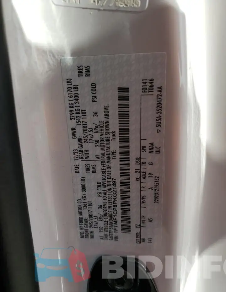 1FTMF1CP8PKG21497 Photo# 12