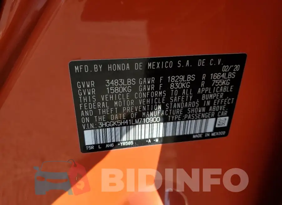 3HGGK5H41LM710900 Photo# 12