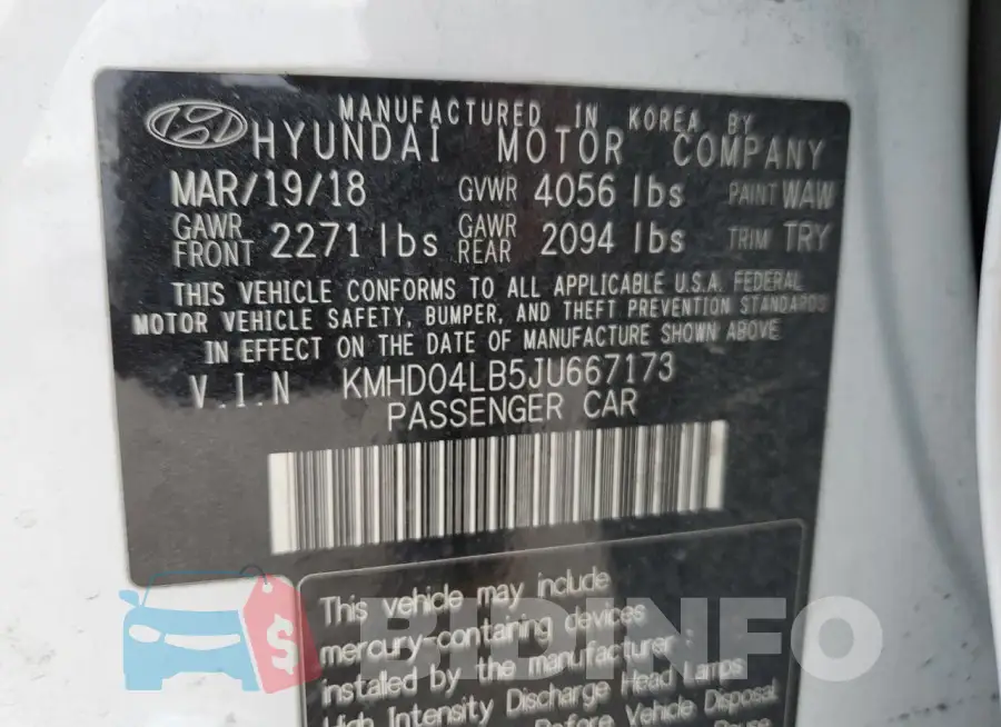KMHD04LB5JU667173 Photo# 12