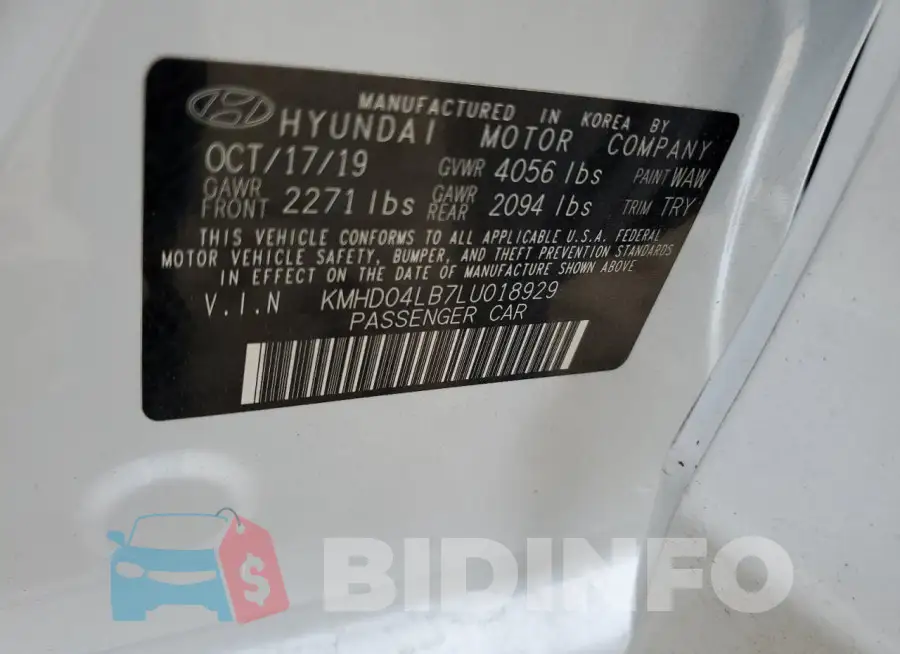 KMHD04LB7LU018929 Photo# 13