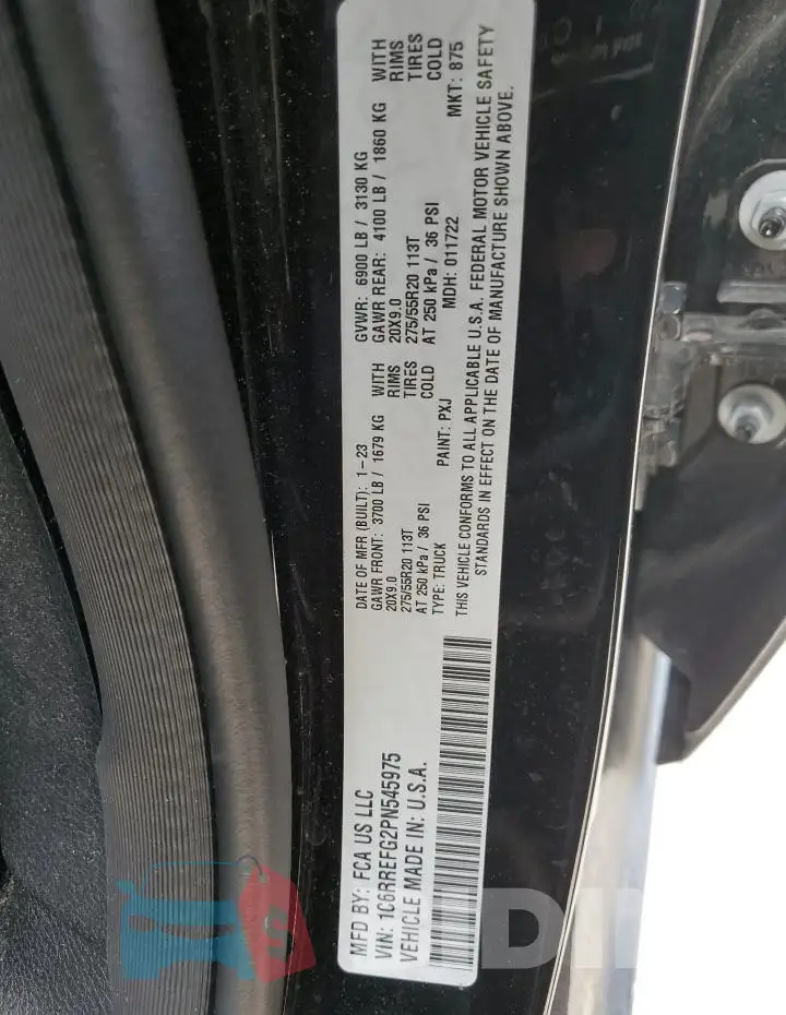 1C6RREFG2PN545975 Photo# 13