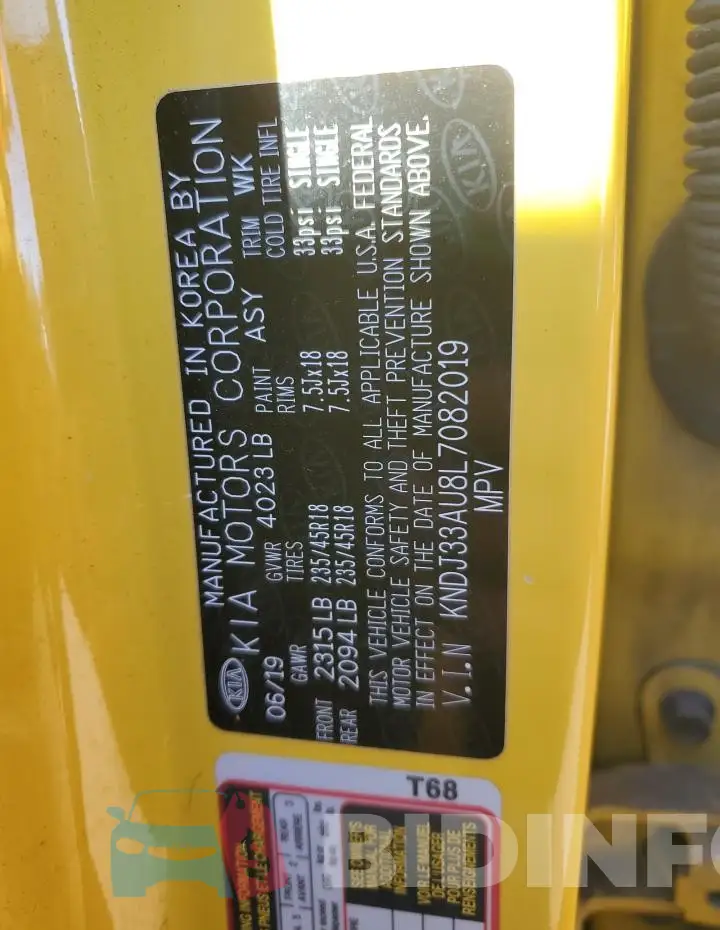 KNDJ33AU8L7082019 Photo# 12