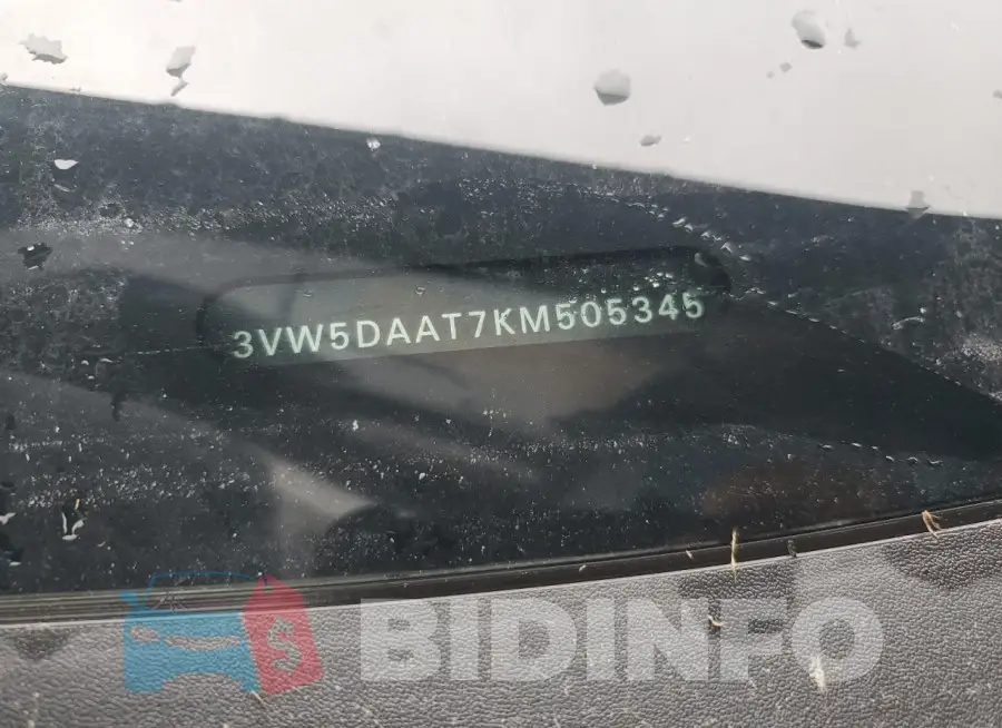 3VW5DAAT7KM505345 Photo# 13