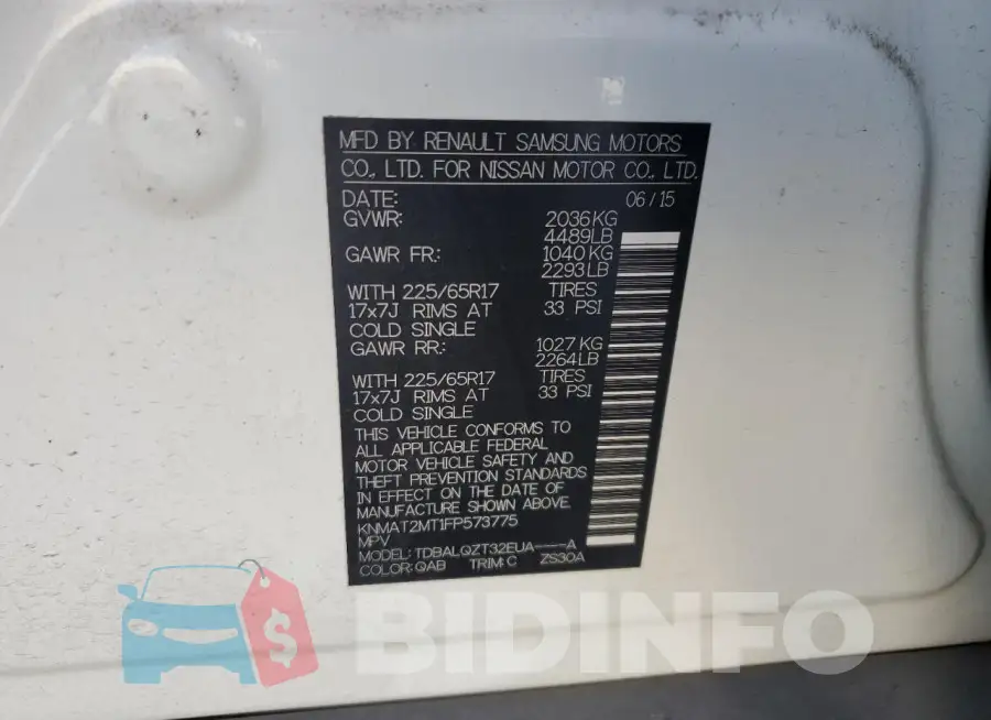 KNMAT2MT1FP573775 Photo# 13