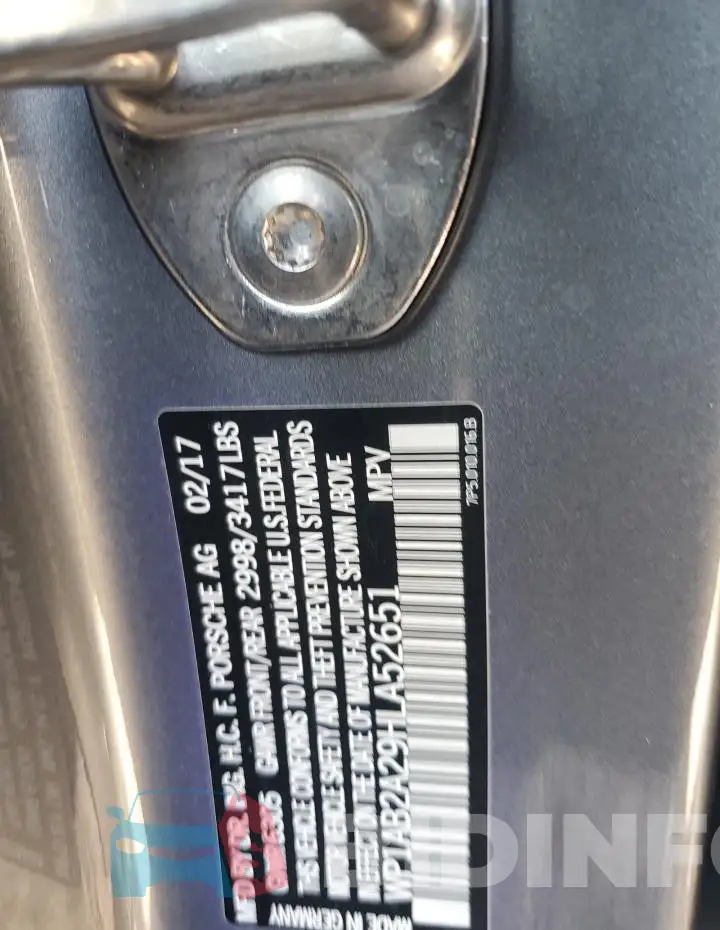 WP1AB2A29HLA52651 Photo# 12