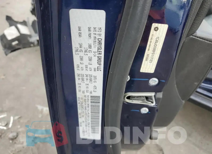 1C4NJDEB8FD117721 Photo# 13