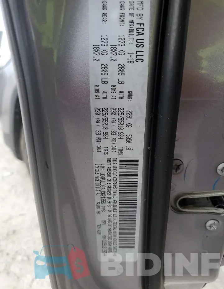 1C4PJLDB4JD621356 Photo# 13