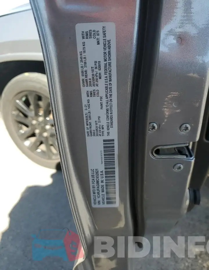 1C4RJFAG0MC652821 Photo# 12