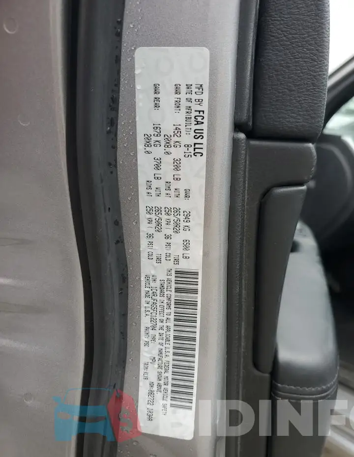 1C4RJFAG5FC122704 Photo# 14