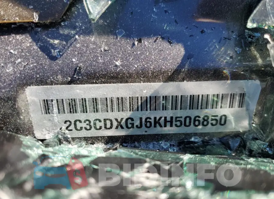 2C3CDXGJ6KH506850 Photo# 12