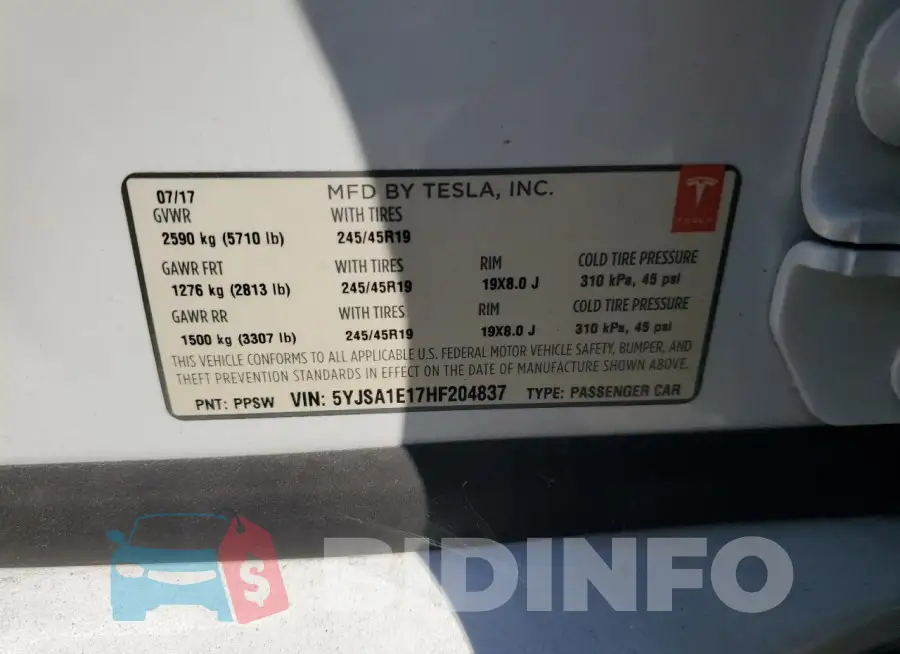 5YJSA1E17HF204837 Photo# 12