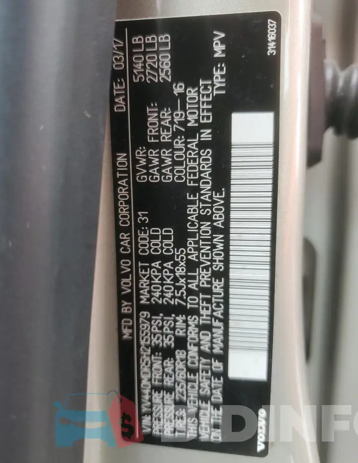 YV440MDR5H2155979 Photo# 14