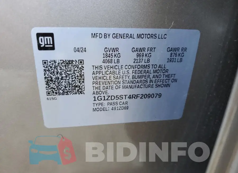 1G1ZD5ST4RF209079 Photo# 12