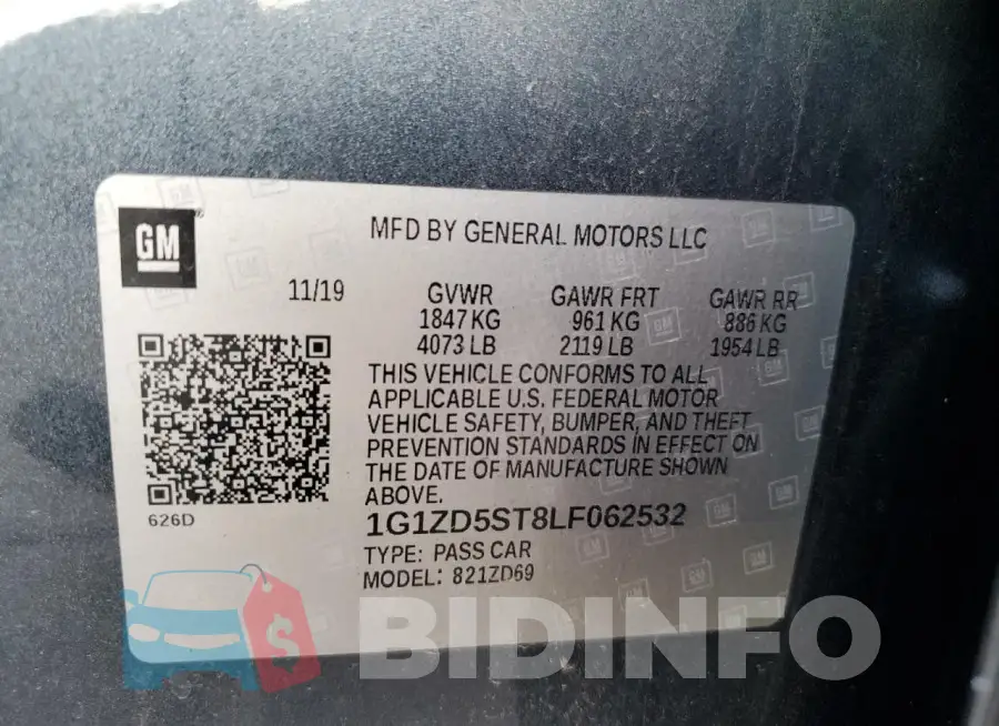 1G1ZD5ST8LF062532 Photo# 13