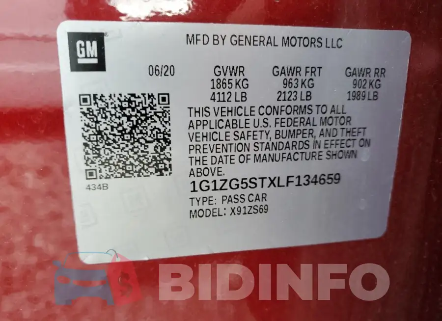 1G1ZG5STXLF134659 Photo# 13