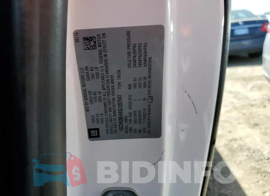 1GCHSBEAXG1287541 Photo# 12