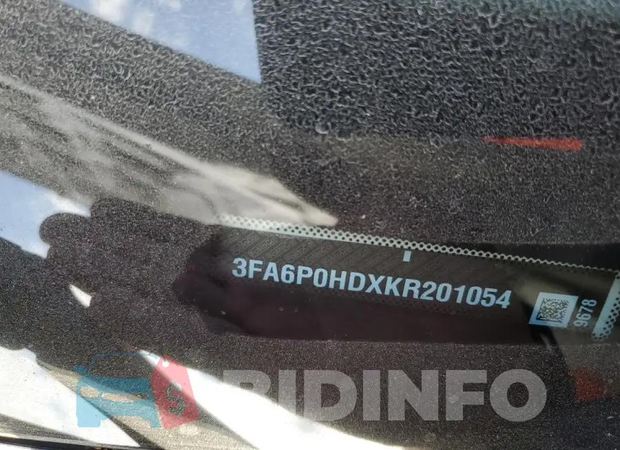 3FA6P0HDXKR201054 Photo# 13