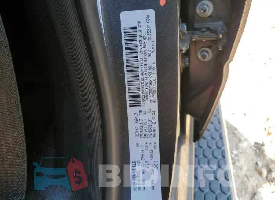 1C6RREFGXKN813289 Photo# 12