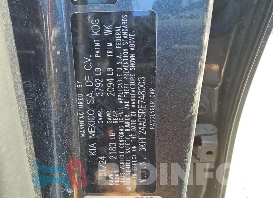 3KPF24AD5RE748003 Photo# 12