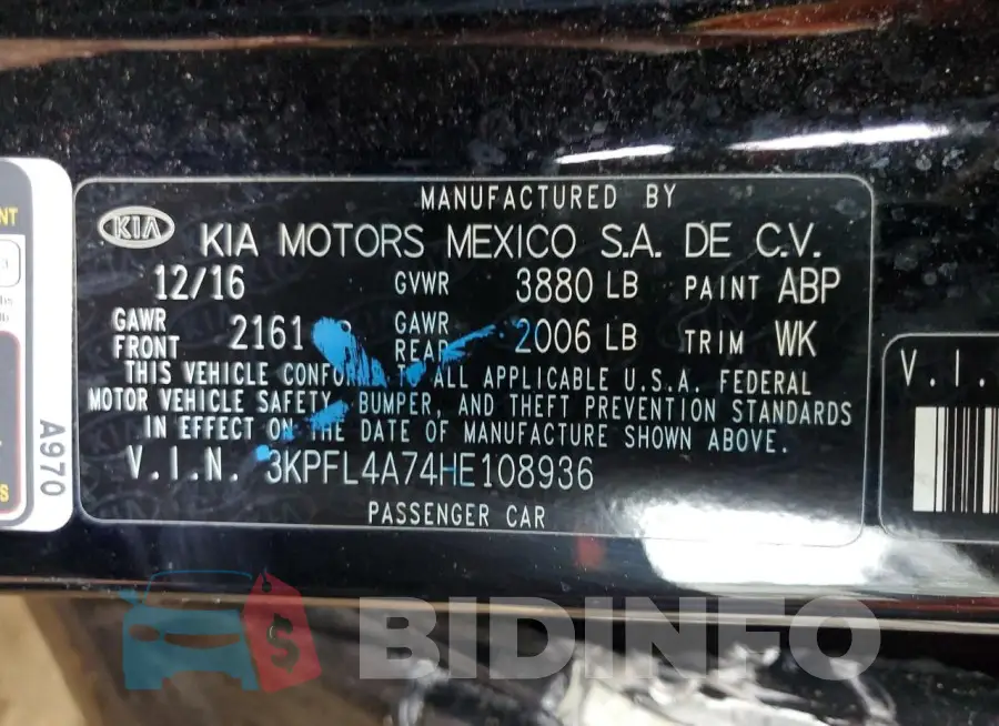 3KPFL4A74HE108936 Photo# 13