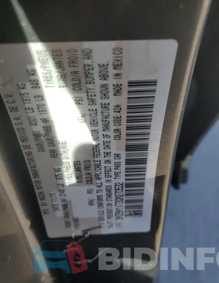 3MZBM1V73GM270532 Photo# 12