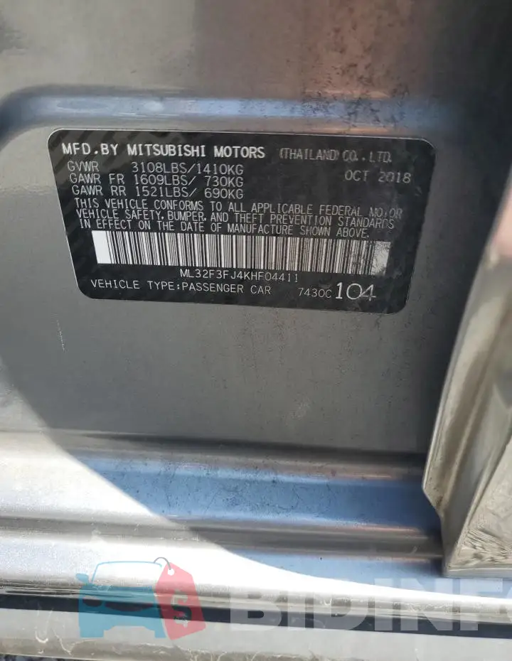 ML32F3FJ4KHF04411 Photo# 12