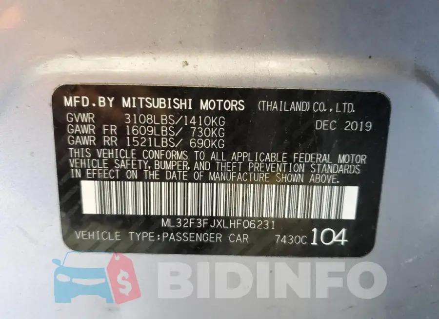 ML32F3FJXLHF06231 Photo# 12