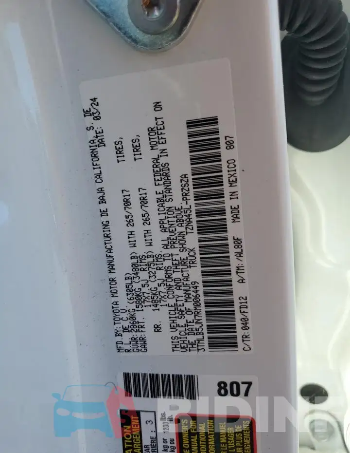 3TMLB5JN7RM006449 Photo# 12