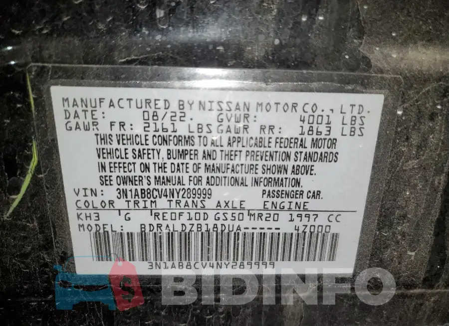 3N1AB8CV4NY289999 Photo# 12