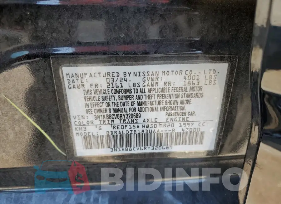 3N1AB8CV6RY320689 Photo# 12