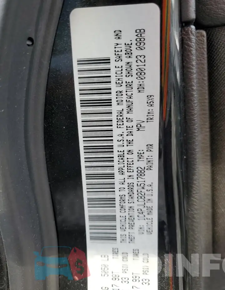 1C4PJLCB2FW517882 Photo# 12