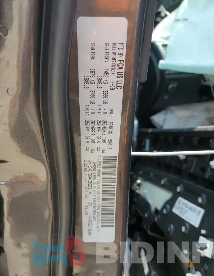 1C4RJFBG4KC856355 Photo# 13