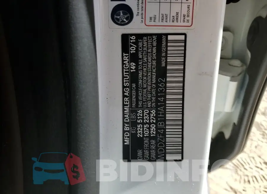 WDDZF4JB1HA141362 Photo# 12