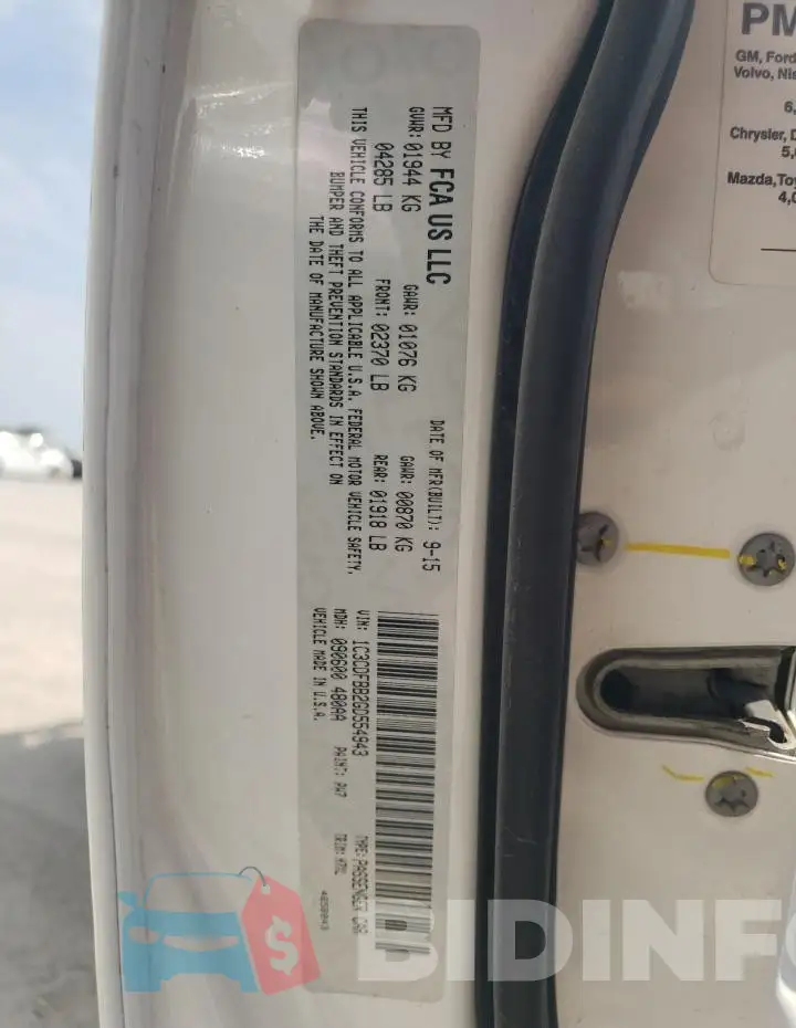 1C3CDFBB2GD554943 Photo# 12