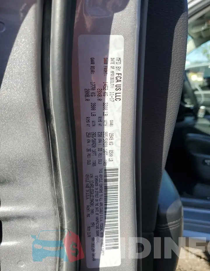 1C4RDJDG0JC194201 Photo# 13