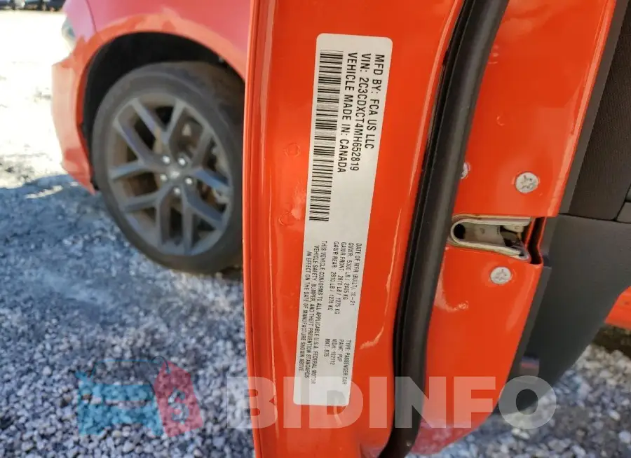 2C3CDXCT4MH652819 Photo# 12