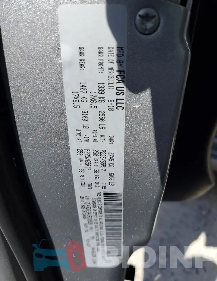 2C4RDGEG4JR335926 Photo# 13