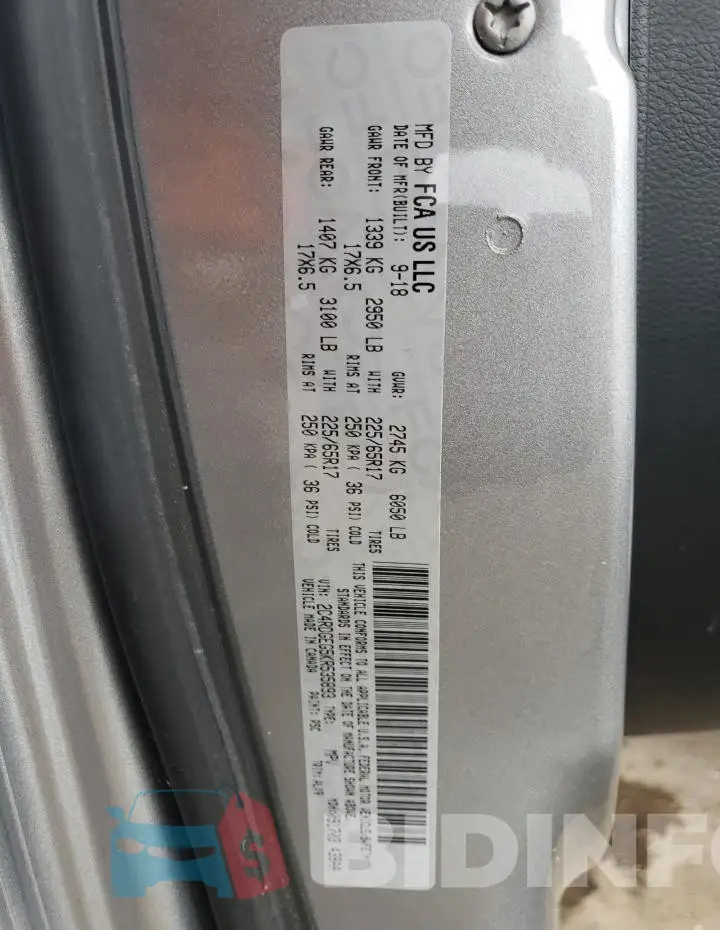 2C4RDGEG5KR535893 Photo# 13